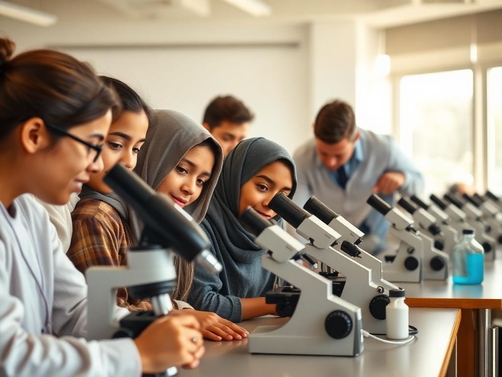 Élèves en Collège au GSPB